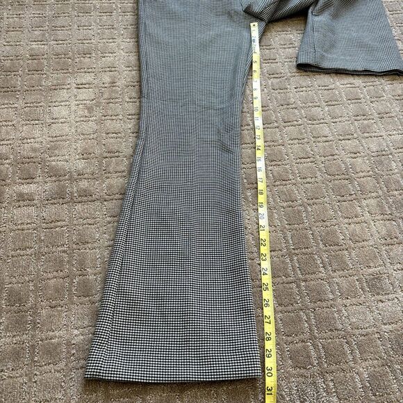 Ann Taylor The Side Zip Trouser Pant Women's Size 10 Houndstooth Black White NWT - Picture 9 of 10